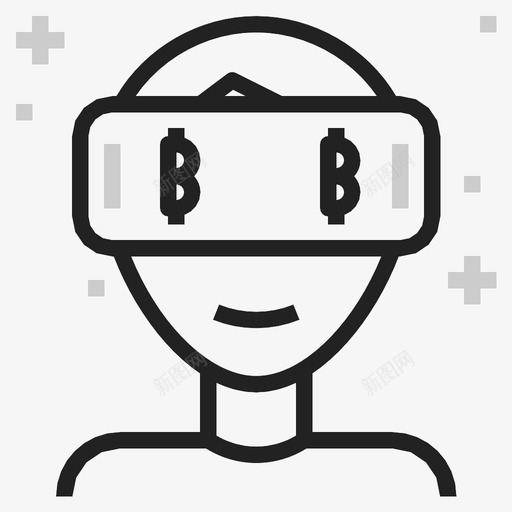 虚拟货币加密货币图标svg_新图网 https://ixintu.com 加密货币 虚拟货币