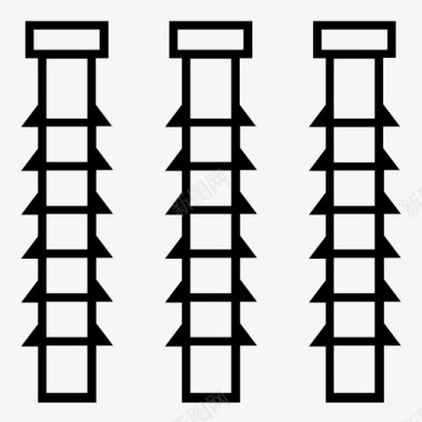 高压设备电气高压图标图标