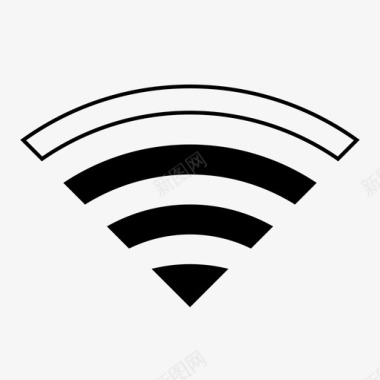 wifi良好信号网络图标图标