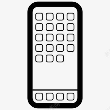 主屏幕应用程序iphone图标图标