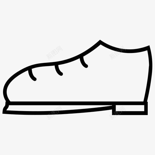鞋运动鞋网球鞋图标svg_新图网 https://ixintu.com 网球鞋 运动1 运动鞋 鞋
