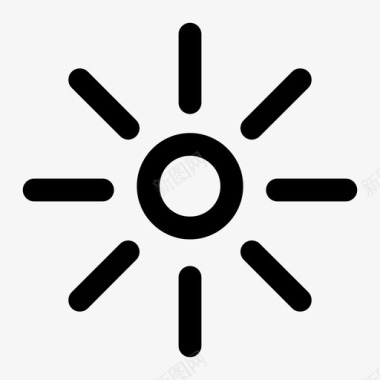 太阳酥皮图标图标