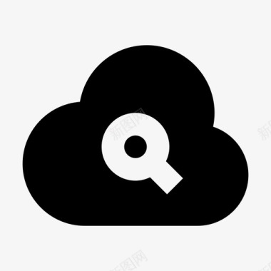 云搜索服务器接口材料图标图标