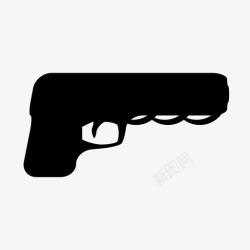 近距离射击声枪枪声射击图标高清图片
