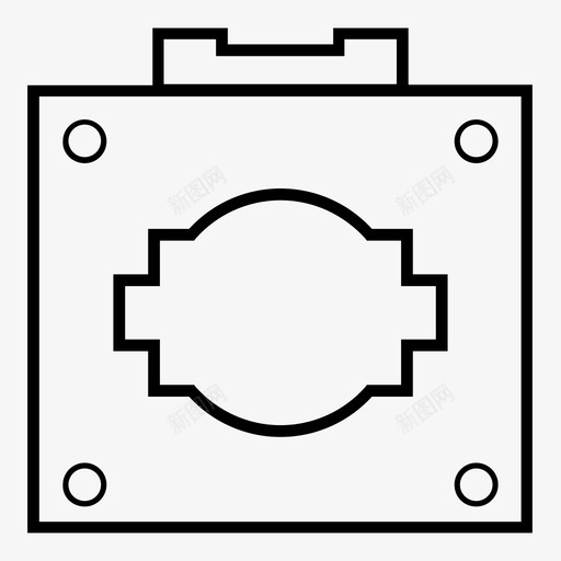 测量变压器电气设备图标svg_新图网 https://ixintu.com 工业 测量 测量变压器 电气 电气设备 设备