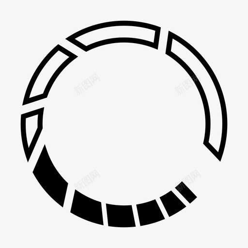 加载缓冲缓慢图标svg_新图网 https://ixintu.com 上传 加载 等待 缓冲 缓慢