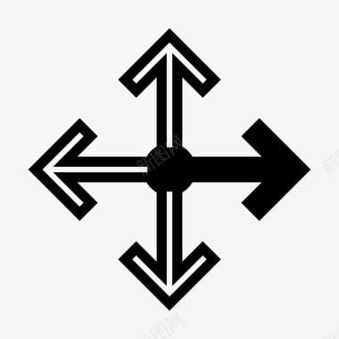 右箭头移动图标图标