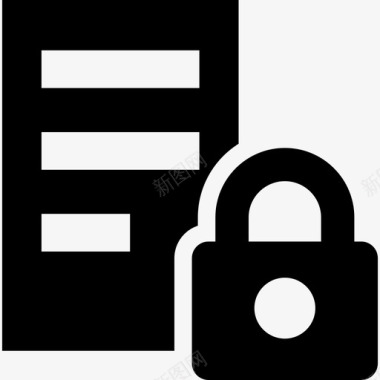 锁定文件文档密码图标图标
