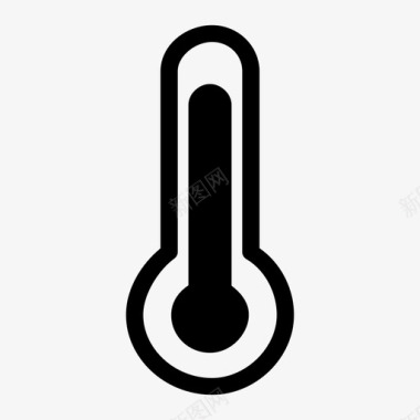 温度计物品材料图标图标
