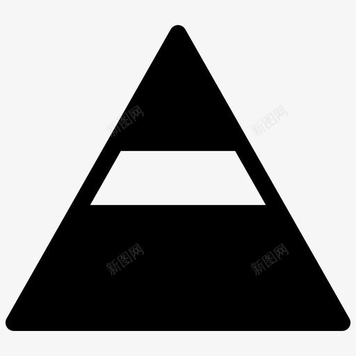 金字塔金字塔图图表填充图标svg_新图网 https://ixintu.com 图表填充 金字塔 金字塔图