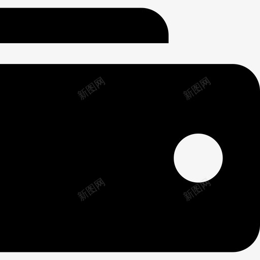 钱包现金钱图标svg_新图网 https://ixintu.com 付款 现金 经济填充第2部分 钱 钱包