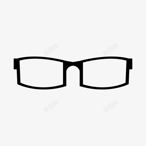 现代景观眼镜图标svg_新图网 https://ixintu.com 现代景观眼镜