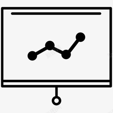 销售图表分析财务图标图标