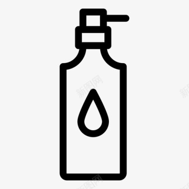 洗发水商务乳液图标图标