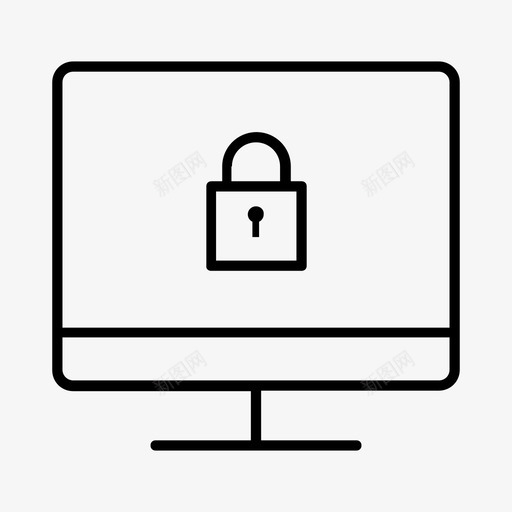 安全计算机安全互联网安全图标svg_新图网 https://ixintu.com 互联网安全 保护 安全 计算机安全