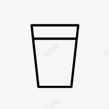 水玻璃酒精饮料图标图标