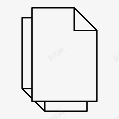 文件复制文件空文件图标图标