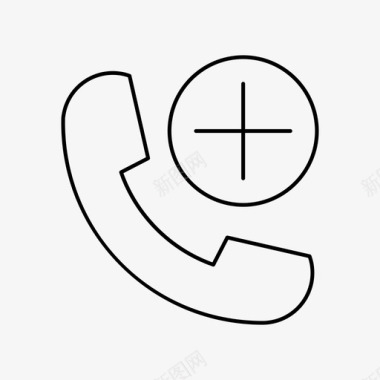 加电话打电话通讯图标图标