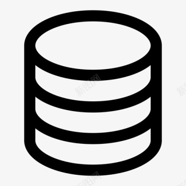 服务器数据库文件存储图标图标