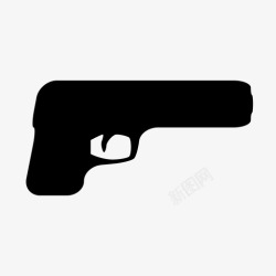 近距离射击声枪枪声射击图标高清图片
