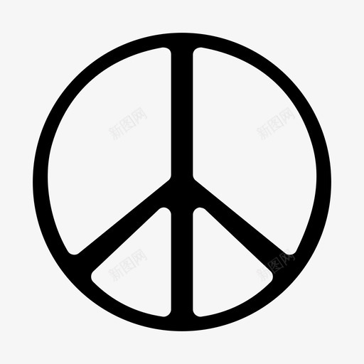 和平和谐没有战争图标svg_新图网 https://ixintu.com 和平 和平的标志 和平的象征 和谐 团结 没有战争