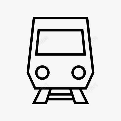 火车地铁电车图标svg_新图网 https://ixintu.com 地铁 广告 火车 电车