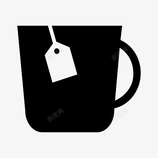 茶杯袋子饮料图标svg_新图网 https://ixintu.com 杯子 茶杯 袋子 饮料