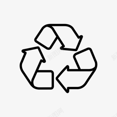 回收生态环境图标图标