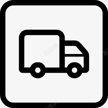 送货送货服务送货上门图标图标