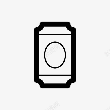 罐装啤酒饮料图标图标