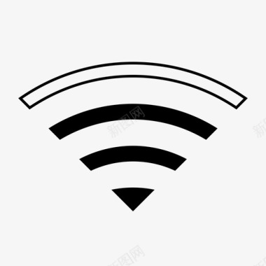wifi良好信号网络图标图标