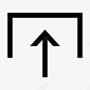上传增长通知图标图标