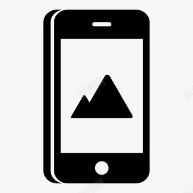 智能手机山岳智能手机功能图标图标