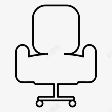 座位椅子商务图标图标