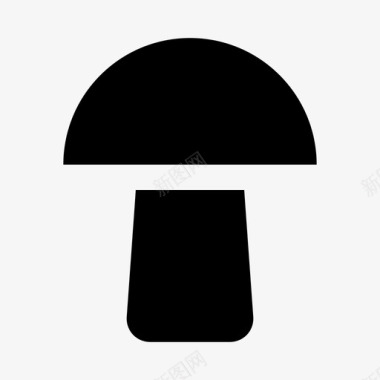 蘑菇食用食物图标图标
