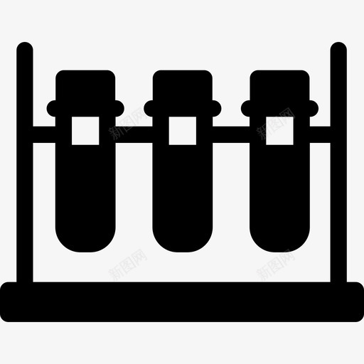 三个试管教育图标svg_新图网 https://ixintu.com 三个试管 教育
