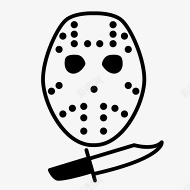 JasonVoorheesJasonVoorheesFriday13万圣节恐怖Alloween图标图标