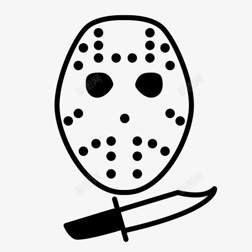 JasonVoorheesJasonVoorheesFriday13万圣节恐怖Alloween图标svg_新图网 https://ixintu.com JasonVoorheesJasonVoorheesFriday13万圣节恐怖Alloween