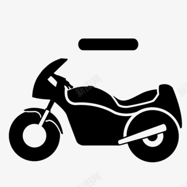 出租摩托车图标