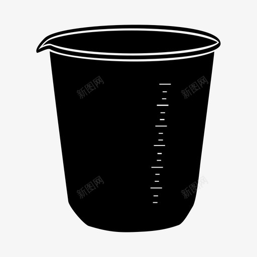 量杯配件放置水图标svg_新图网 https://ixintu.com 处理 放置水 配件 量杯