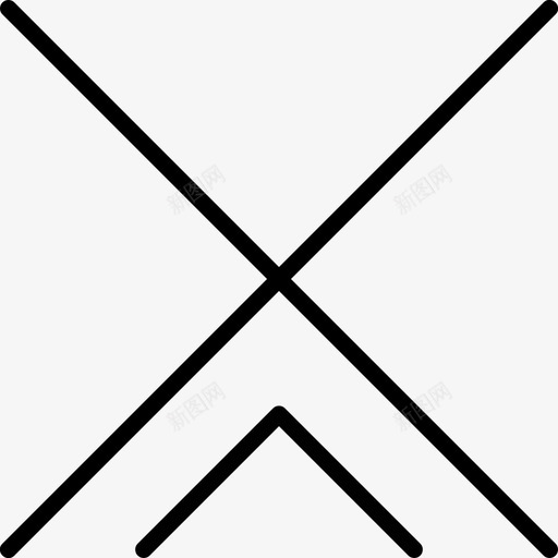 十字架装饰图案图标svg_新图网 https://ixintu.com 十字架 向上 图案 形状图案薄 装饰