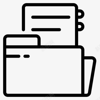 文件文档文件夹页面图标图标