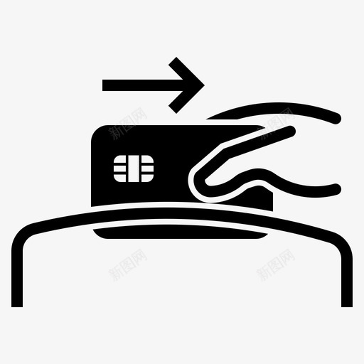 刷卡信用卡pos图标svg_新图网 https://ixintu.com pos visa 信用卡 刷卡 商店 购物提纲