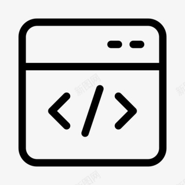 编码编程接口元素ios优化图标图标