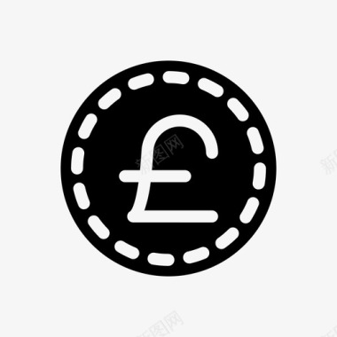 英镑英国货币图标图标
