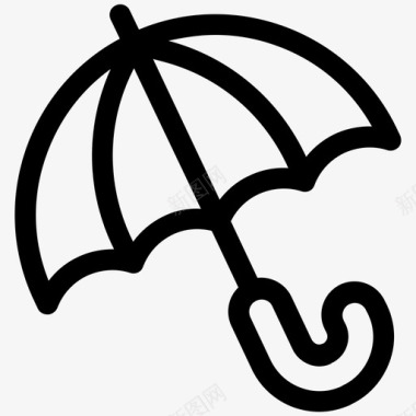 保护伞伞保护图标图标