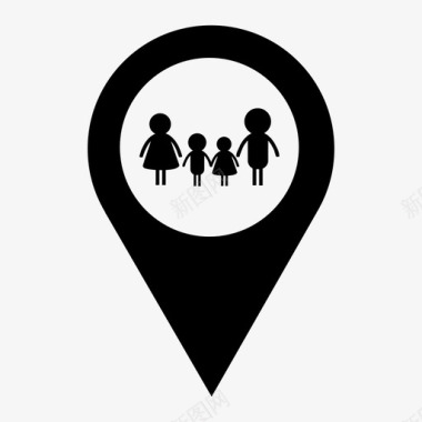 家谱家房子图标图标