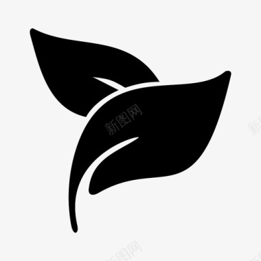 叶美植物图标图标