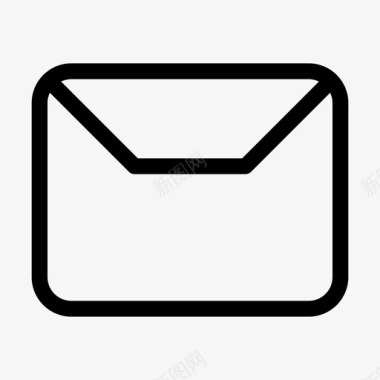 信封邮件界面元素ios优化图标图标