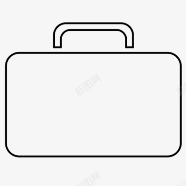 公文包公文包商务旅行箱图标图标